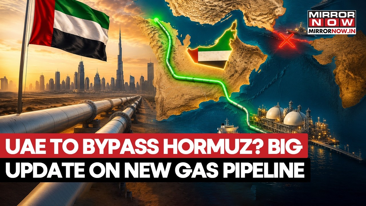 UAE To Bypass Hormuz? Big Relief Amid Energy Crisis As East-West Gas Pipeline Nears Completion