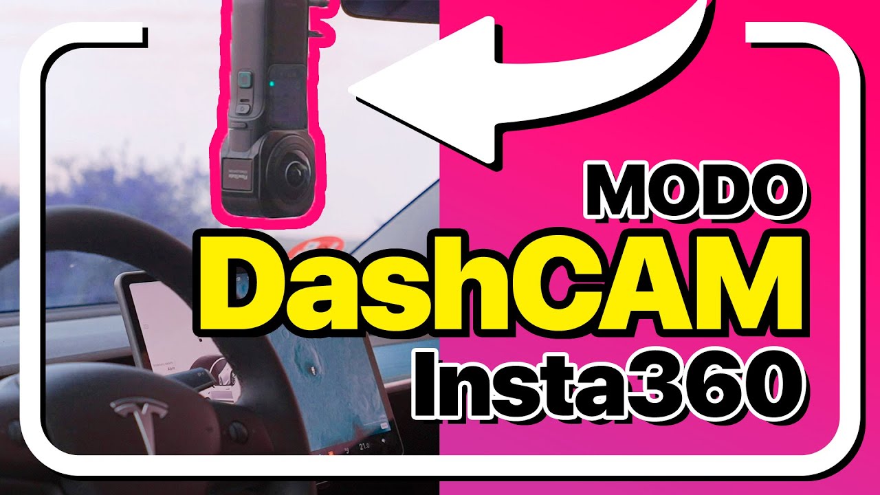 Tu INSTA360 🤯 AHORA es una DASHCAM para el COCHE o MOTO