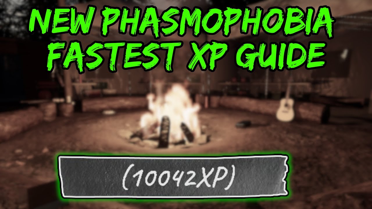 New UNDERRATED Fastest Leveling Method - Phasmophobia