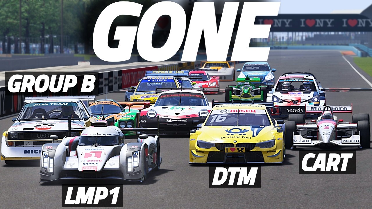 A Race With EXTINCT Racing Cars