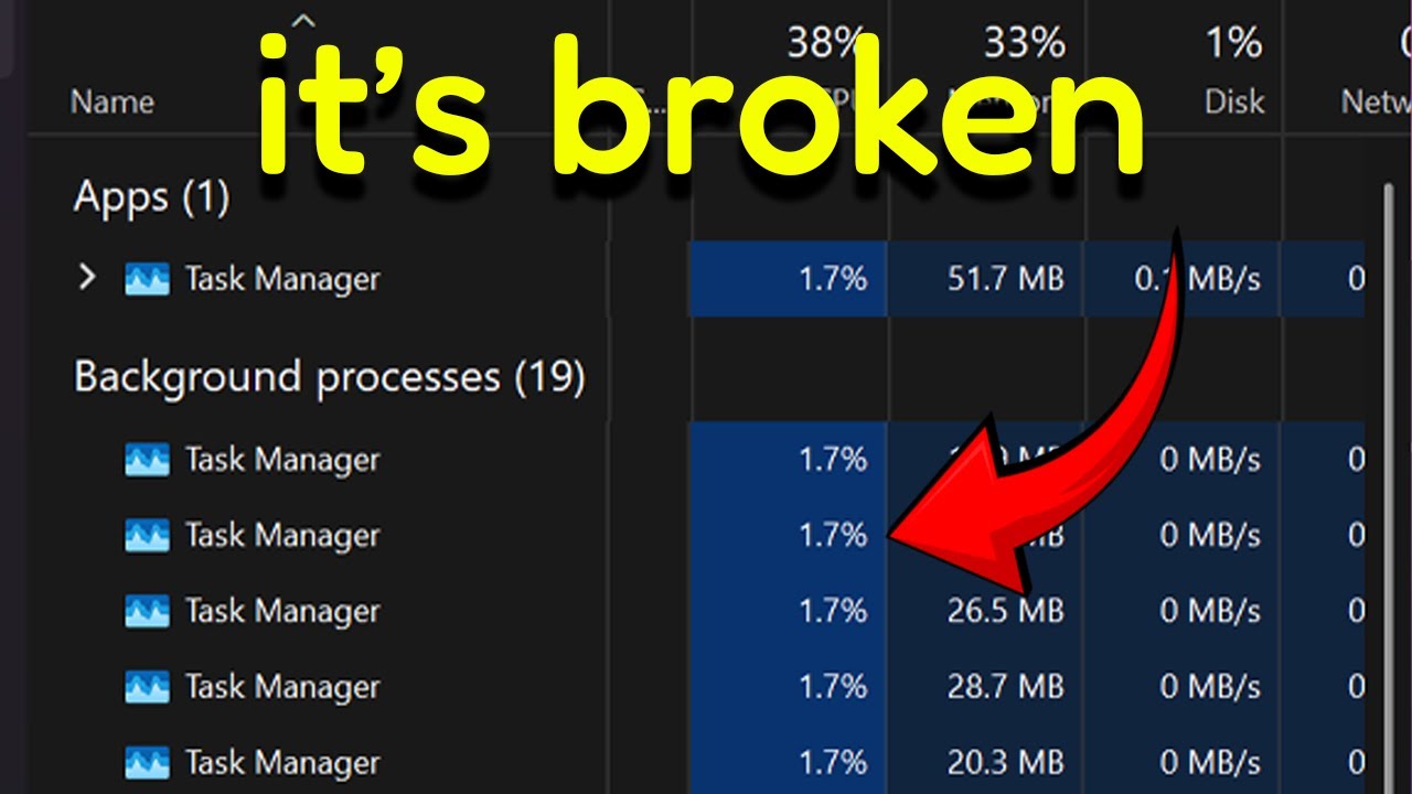 Don&rsquo;t Open Task Manager After This Windows 11 Update! 😱