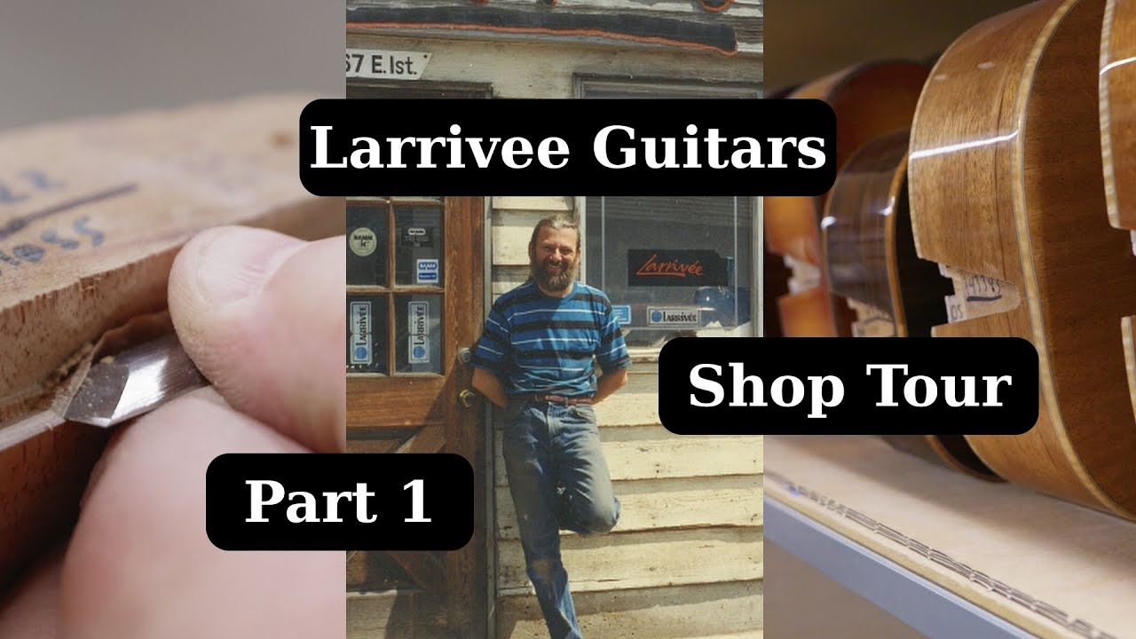 Larrivee Guitars: Shop Tour Part 1 | How do you dry your wood?