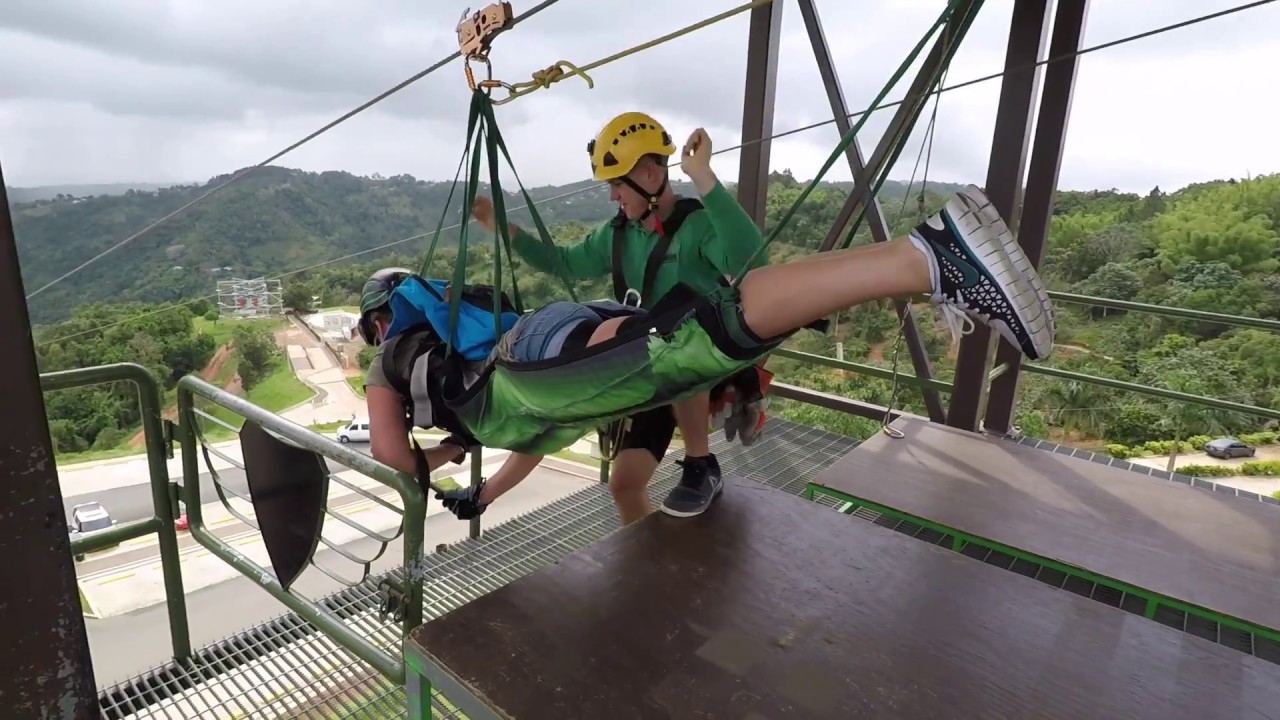 Toro Verde's Monster Zip Line, Puerto Rico