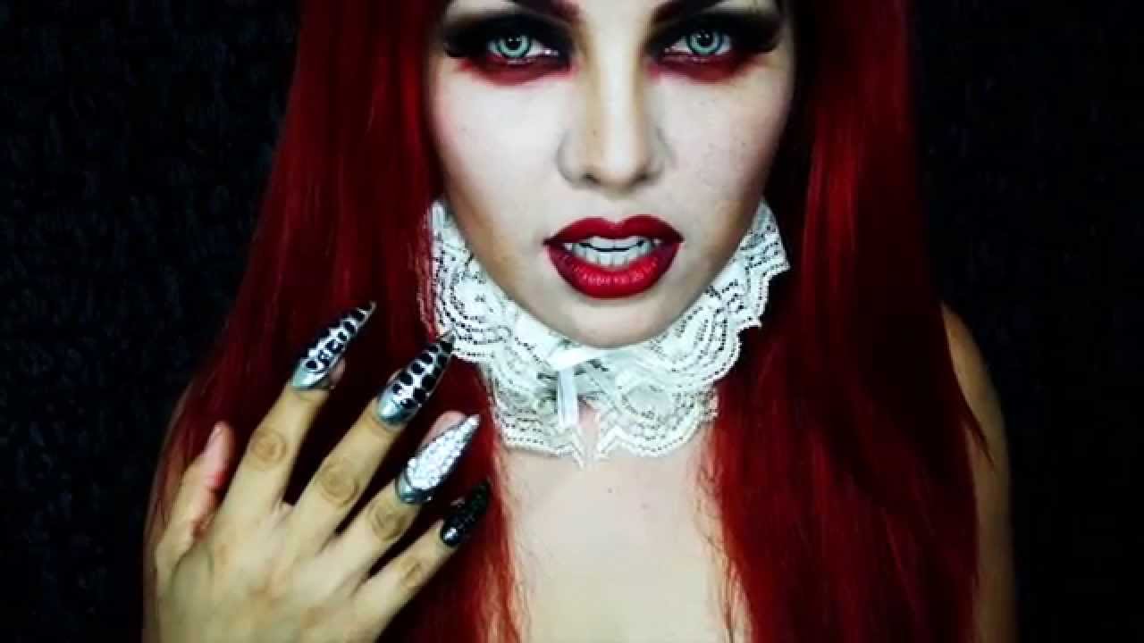 EASY VAMPIRE MAKEUP TUTORIAL