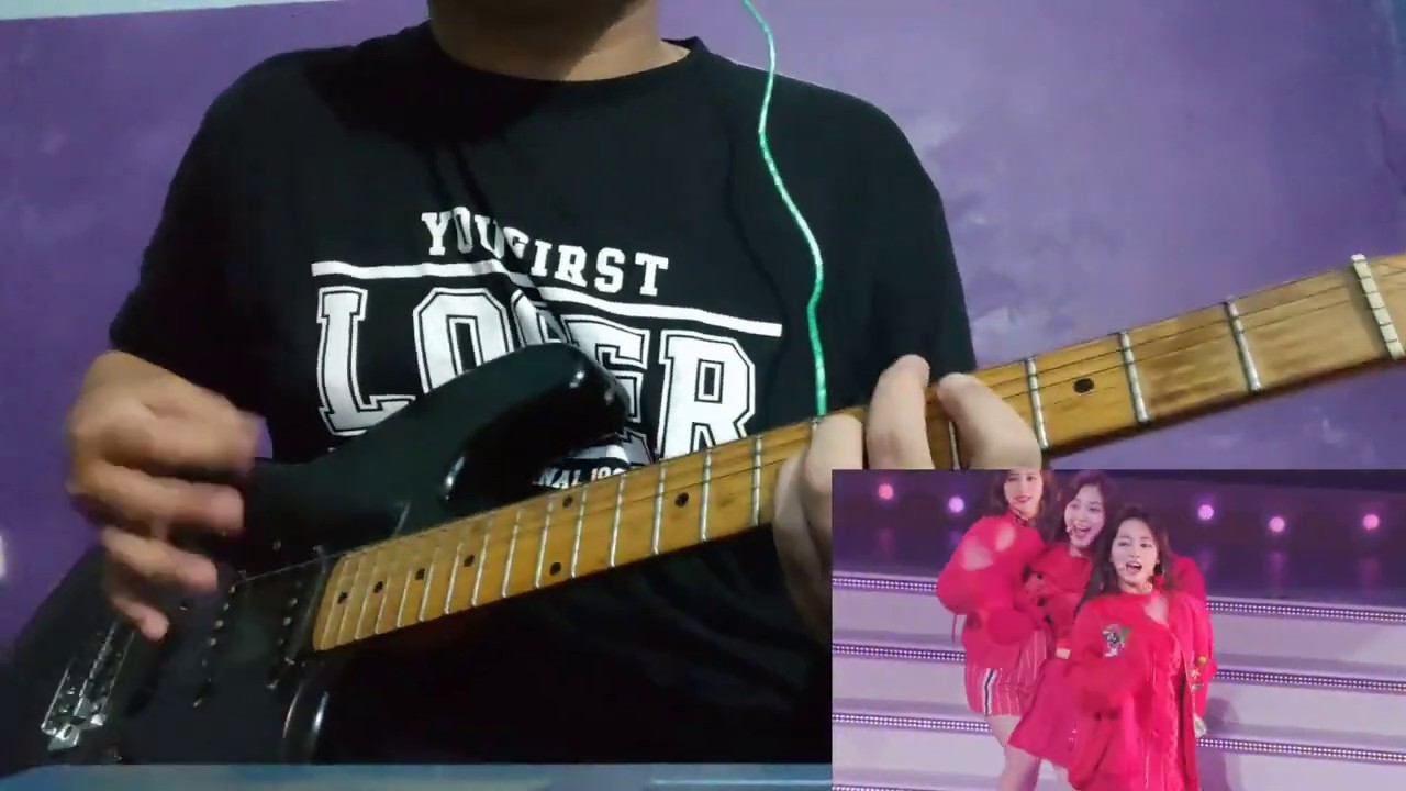 TWICE - Like OOH-AHH  (OOH-AHH하게 Japanese Ver.) Live Ver. Guitar cover by: TheKnightOlympia