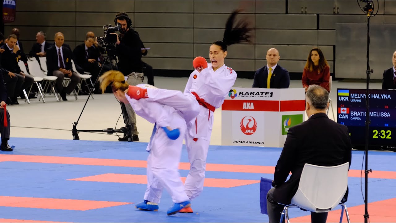 4K. MELNYK H. (UKR) vs BRATIC M. (CAN), Karate 1 Premier League, MADRID 2019