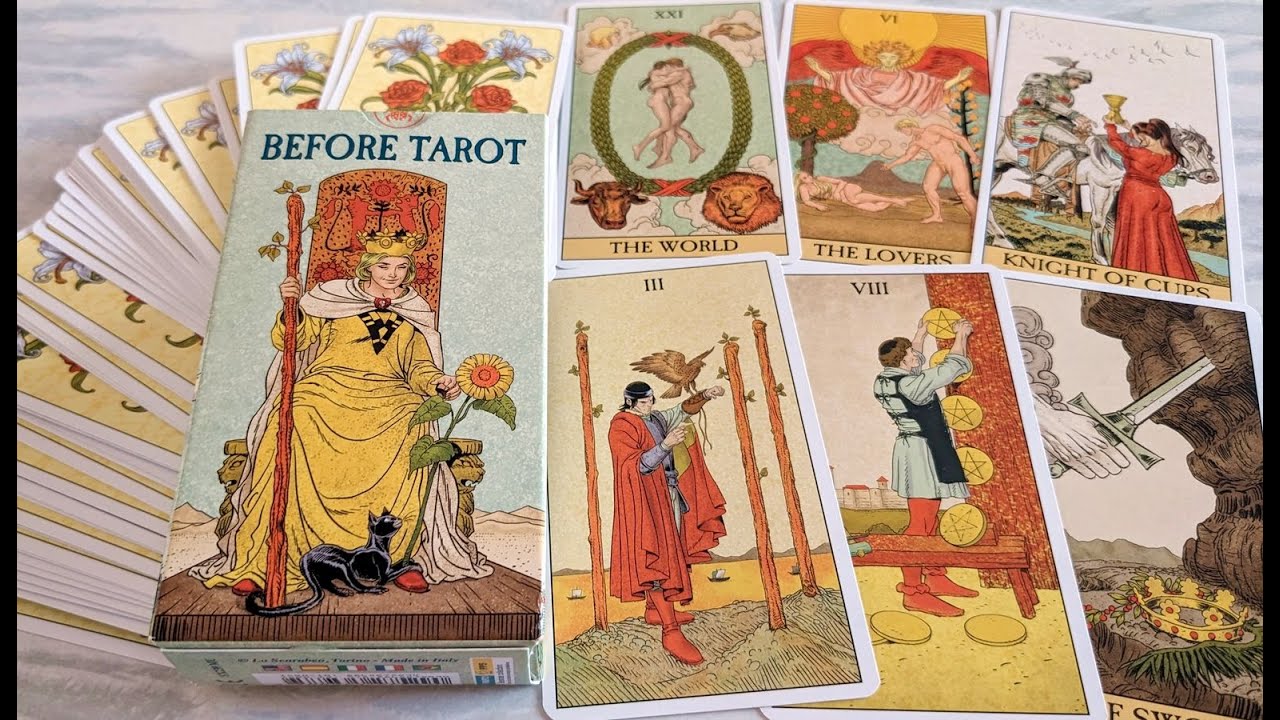 ☀️ Before Tarot (Unboxing & Reading) 🃏⏳🀄 