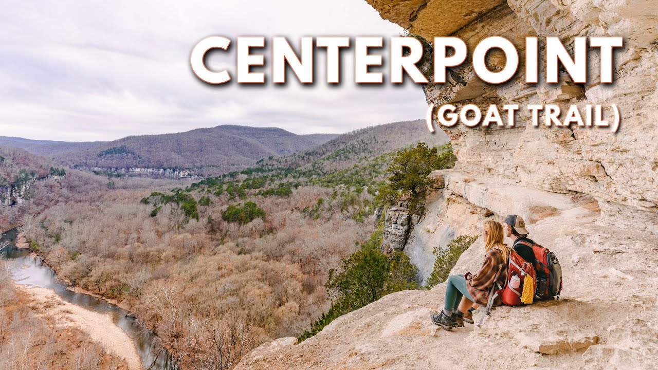 Ozark Wilderness Hiking at Centerpoint // Goat Trail // Big Bluff