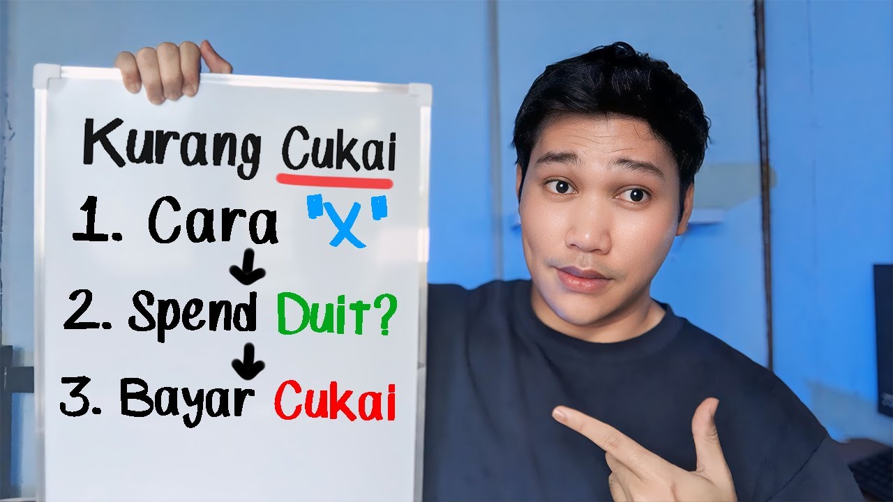 Stratergi aku kurangkan Cukai Pendapatan (income tax)