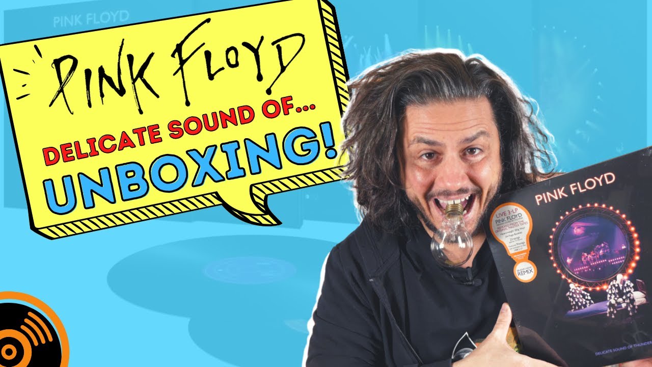 PINK FLOYD - DELICATE SOUND OF THUNDER ● UNBOXING COFANETTO 3 VINILI 2020