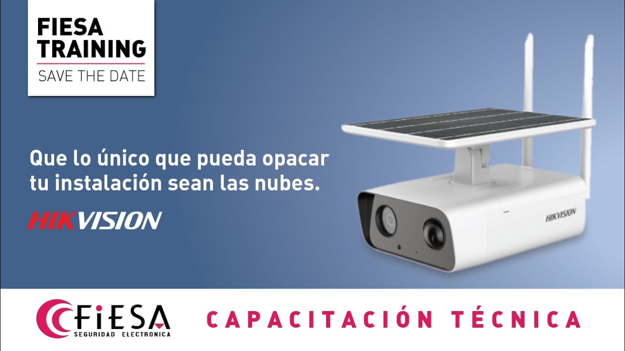 Configuración de cámaras IP y solares. La capacitación que esperabas