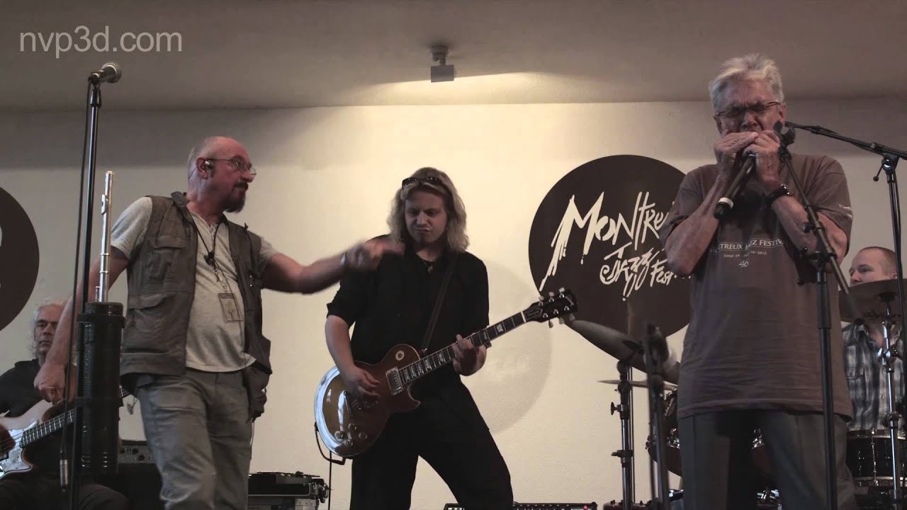 Jethro Tull's Ian Anderson & Claude Nobs, Montreux Jazz Festival 2012, 2D version