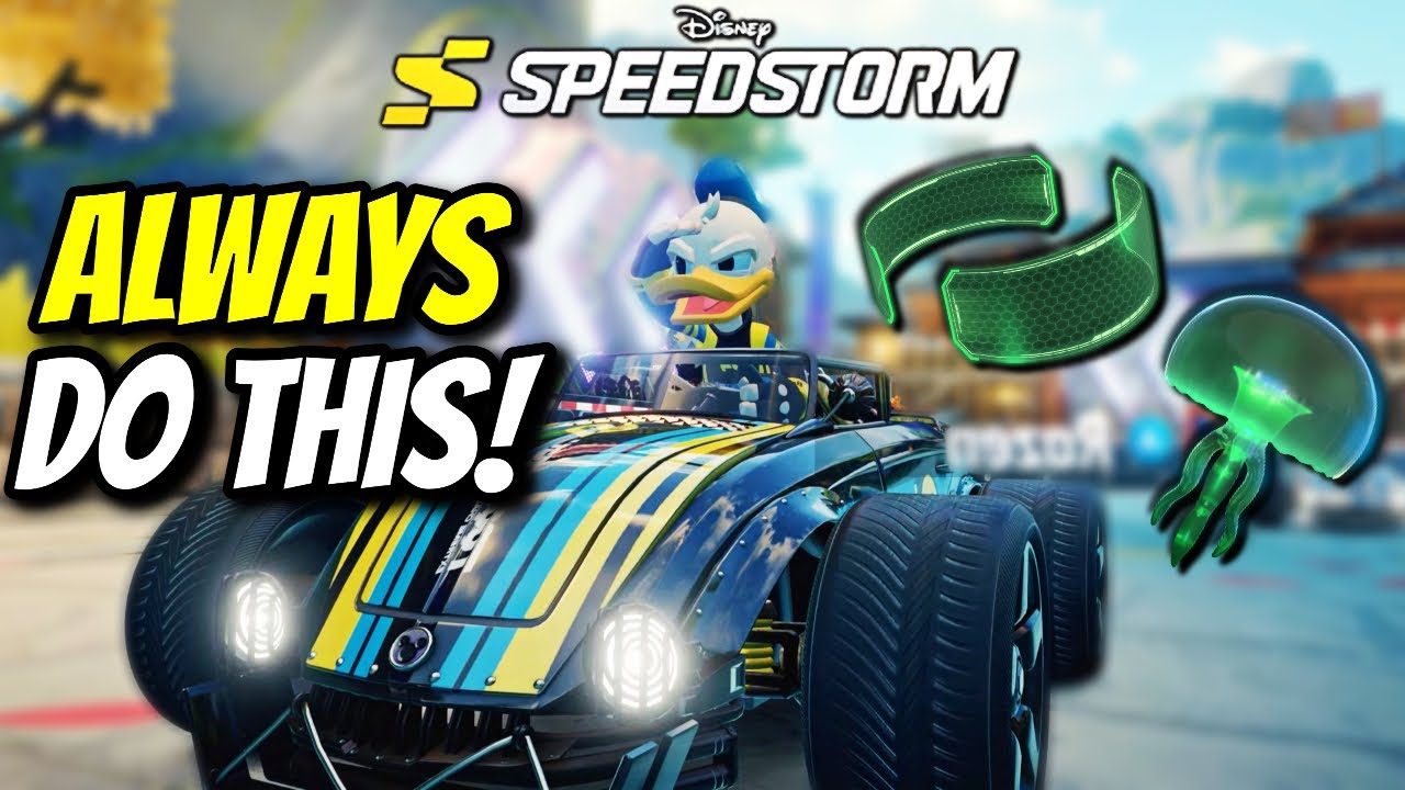The ONLY Way To Use Skills In Disney Speedstorm