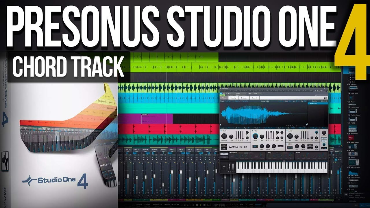 Studio One 4 Novedades | Chord Track