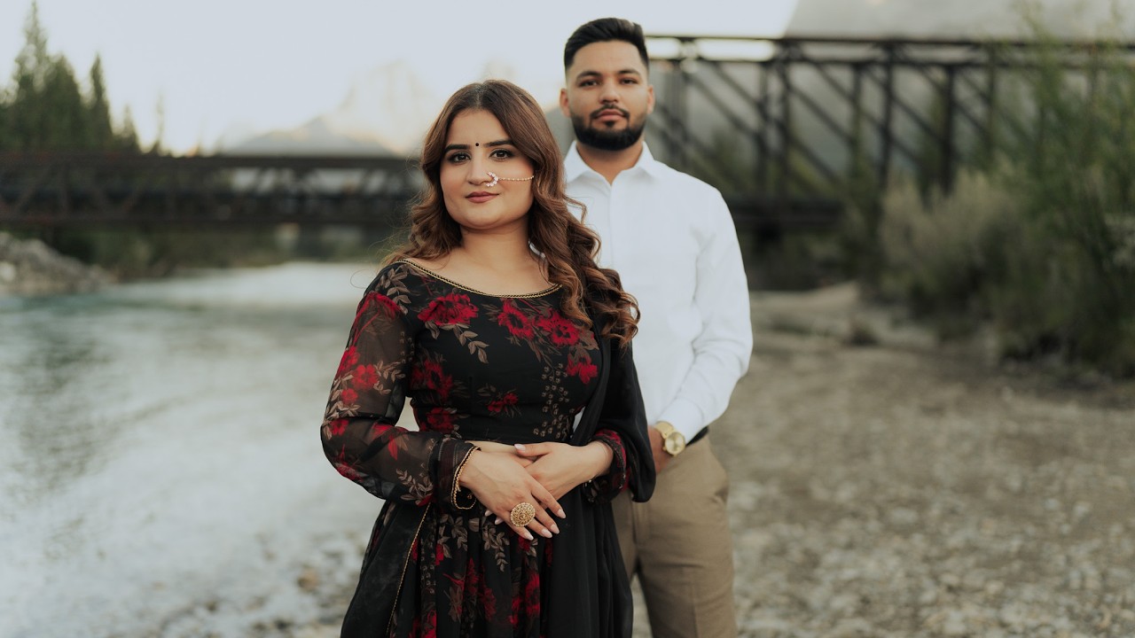 Aviraj & Simar Pre Wedding | Banff Cinematic Pre Wedding | 4K | AMG FILMS
