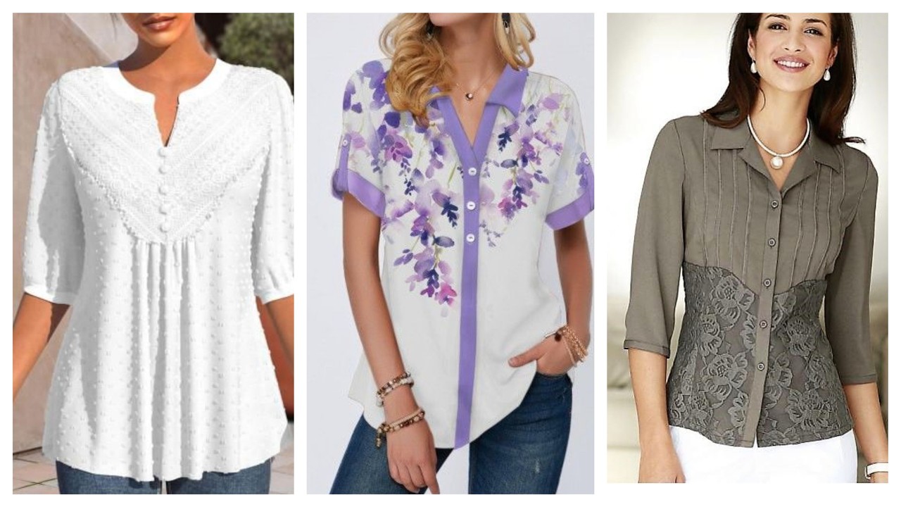 Moda 2026 BLUSAS BONITAS 100”Ideas De blusas bonitas MODELOS casuales 25/26 #fashion