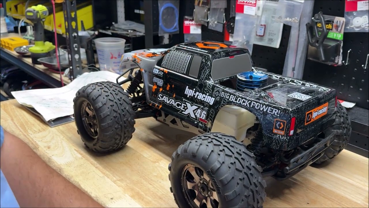HPI savage x RESTORATION finally finished