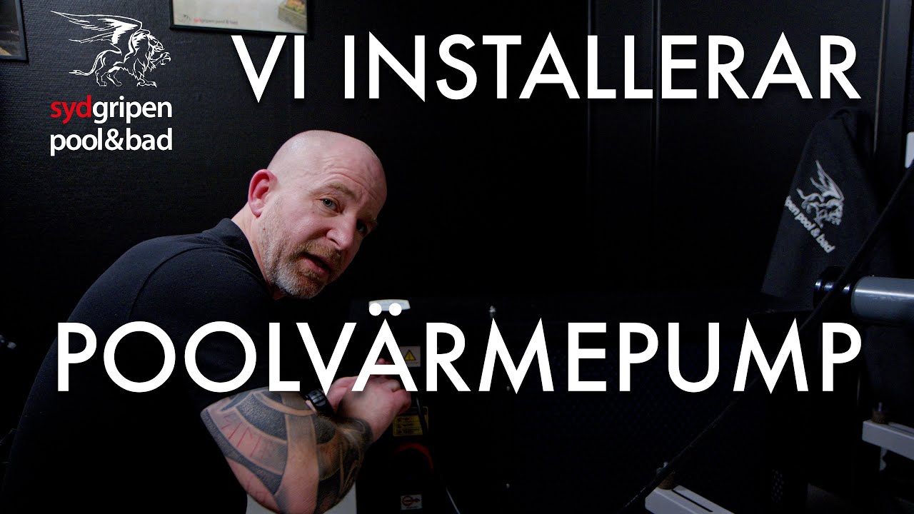 Installation av Poolvärmepump