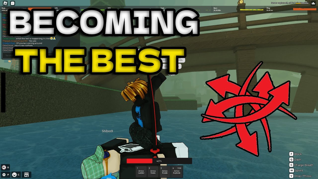 BECOMING THE BEST ARROW PLAYER | Roblox Rogue Demon