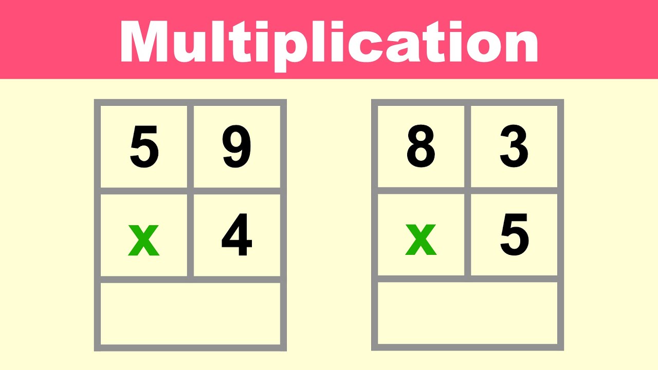 Multiplication with Carry Over | Learn Multiplication for kids | Math for Kids