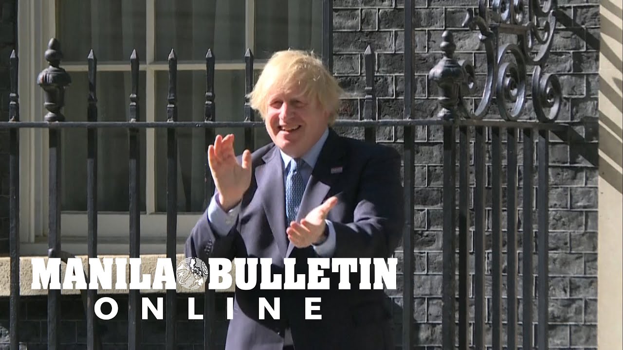 British prime minister and Clap for Carers founder clap for the NHS