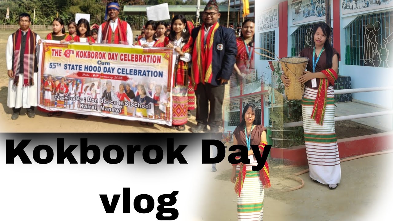 Kokborok Day vlog | 2026 @ C YA 😁 vlogs 