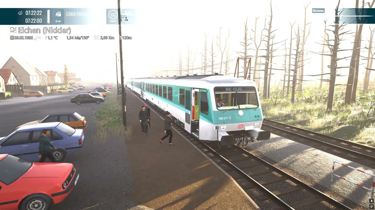 Part 2/3 TSW6 DB BR 628 Cab Ride - Niddertalbahn - TSW Route Annotations + Live Weather mod 