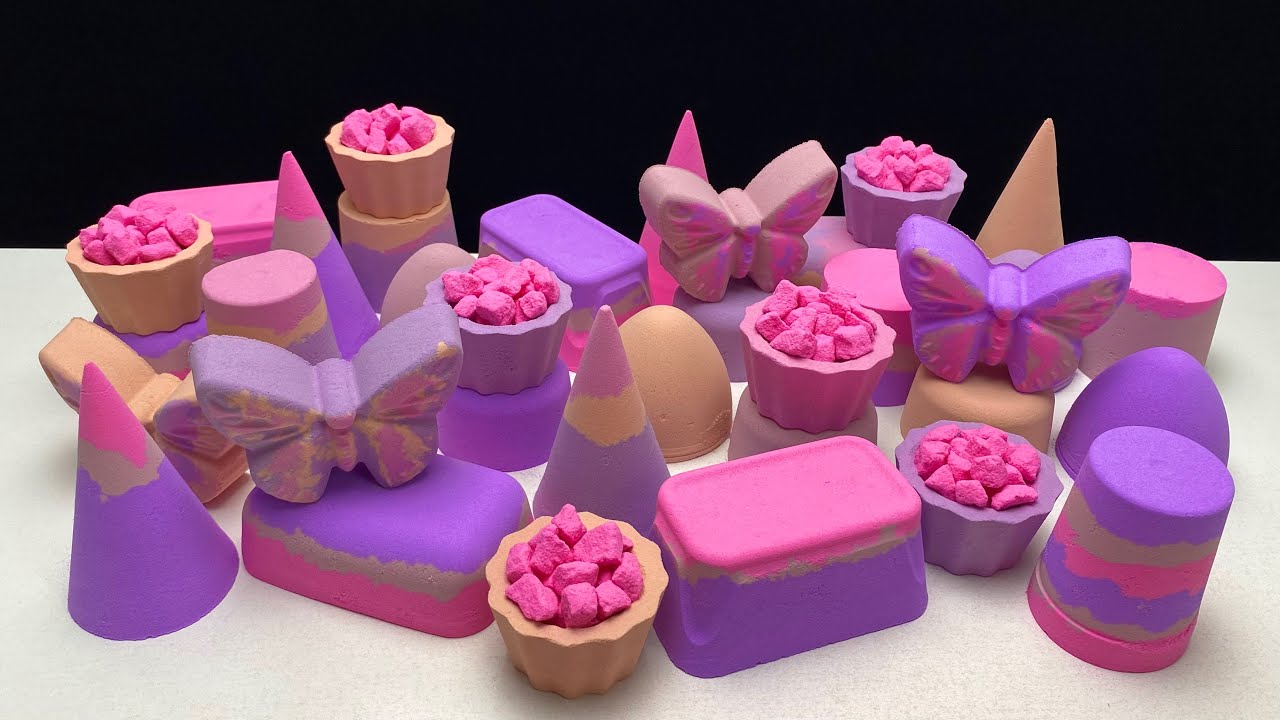 ASMR baking soda | Butterfly 🦋