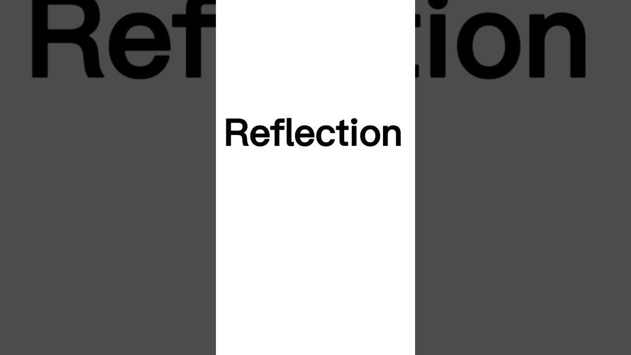 IPhone &ldquo;Reflection&rdquo; Ringtone