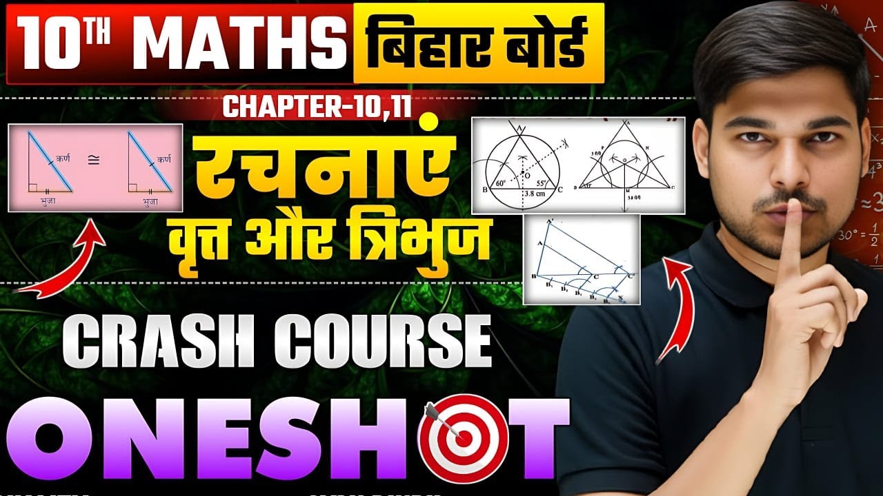 रचनाएँ | Maths Class 10th Chapter 10 | Vrit Aur Tribhuj Class 10th One Shot | 10th Maths Chapter 11