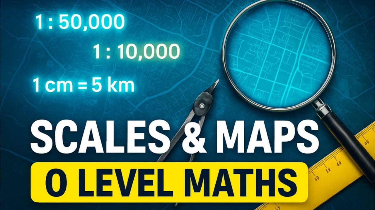 Scales And Maps - MASTERCLASS O Level / IGCSE Maths (Complete) !!!