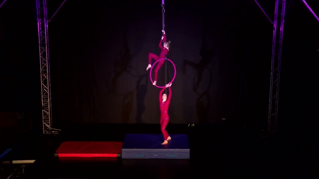 Valášková S  a Vítečková T  Winter Cup 2026 AERIAL HOOP TEENS DOUBLES