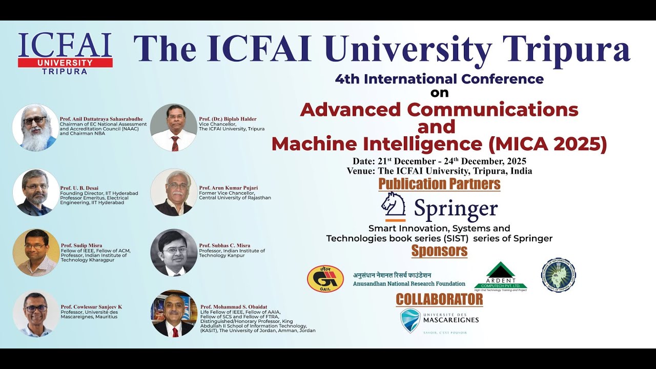 4th International Conference on Advanced Communications and Machine Intelligence