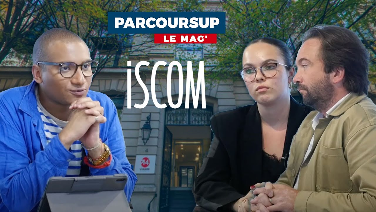 ParcousupLeMag x ISCOM, l'école supérieure de communication et publicité