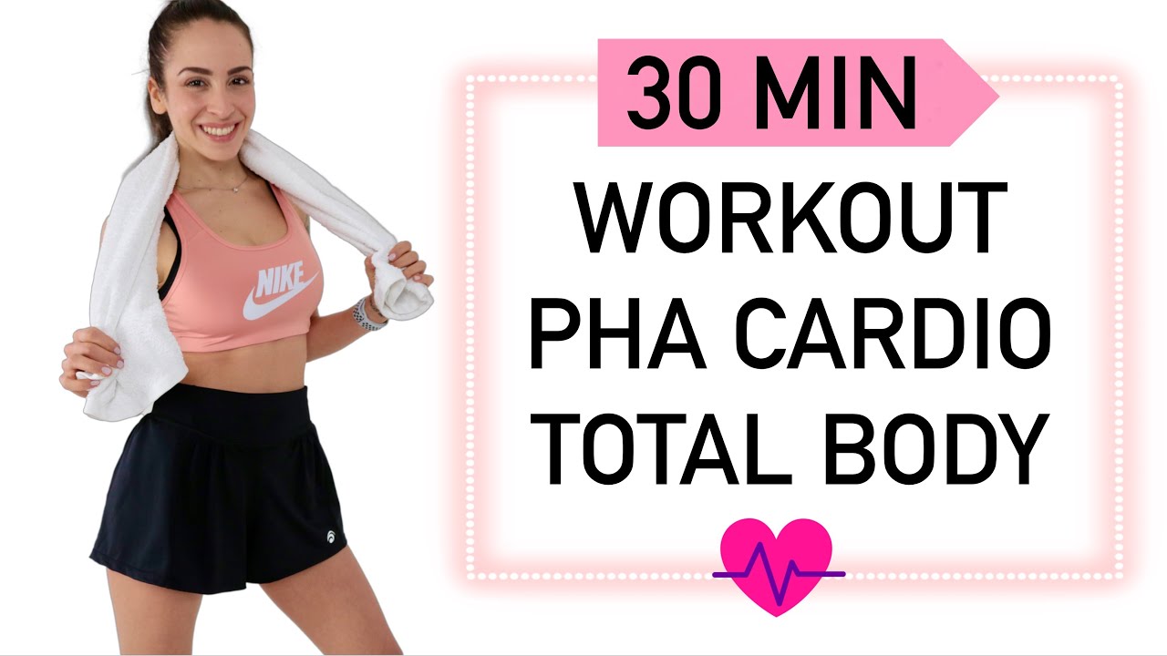 30 MIN WORKOUT PHA CARDIO 🔥 TOTAL BODY || No equipment || AT HOME || Caterina Falhi