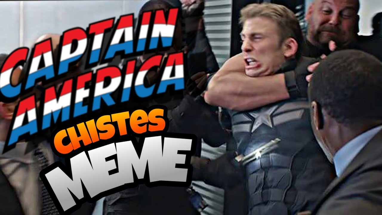 Capitan América MEME contando CHISTES
