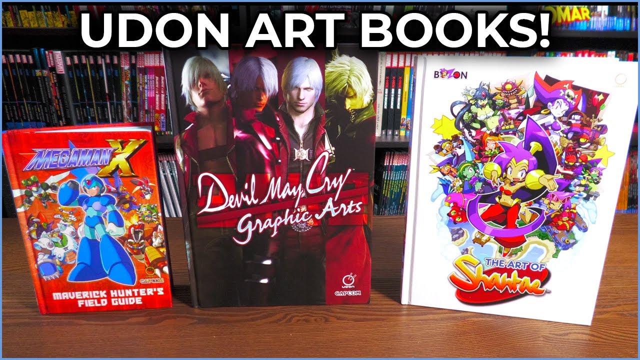 Devil May Cry 3142 Graphic Arts  | Mega Man X: Maverick Hunter's Field Guide | The Art of Shantae