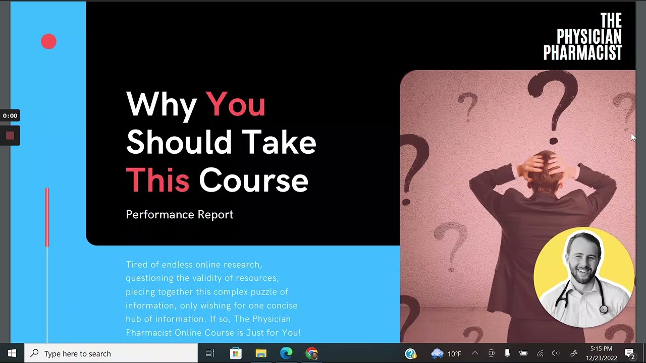 Why You Should Take The Physician Pharmacist Medical School Course
