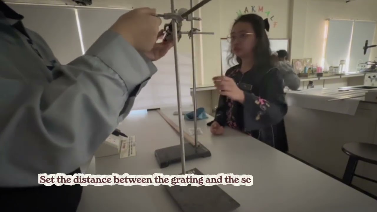 Practical2: Determine the wavelength of laser beam using  a diffraction grating