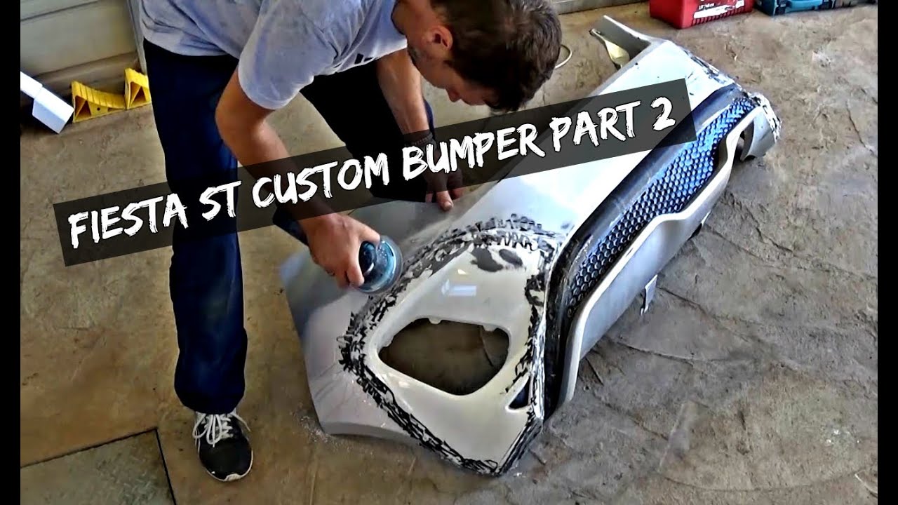 Fiesta ST Custom Rear Bumper PART 2