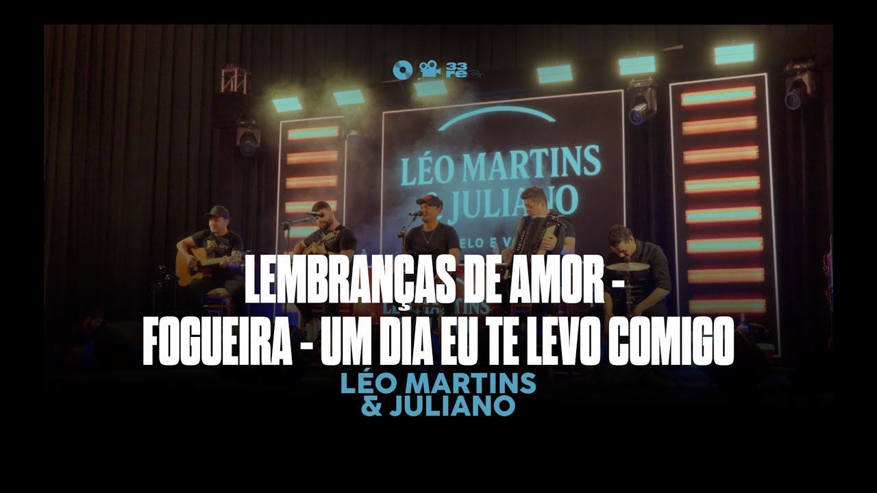 Lembranças de amor / Fogueira / Um dia eu te levo comigo - Léo Martins & Juliano | No Pelo e Valendo