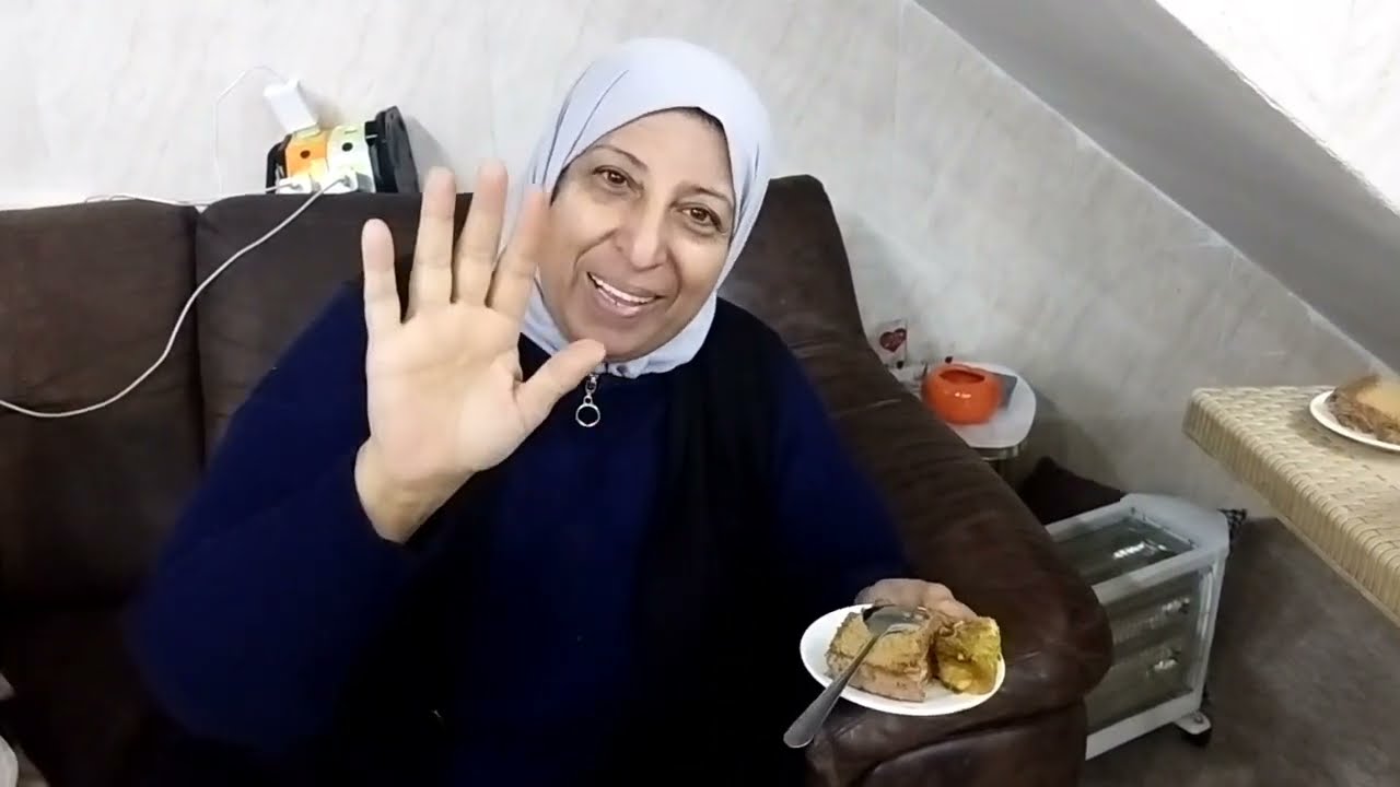 لمه عائليه رمضانيه في أجواء الفطور في بيت ابني 🌹اكو خبر بالفيديو 🌹منطقتي صارت زوليه خضراء من الزرع 🌹