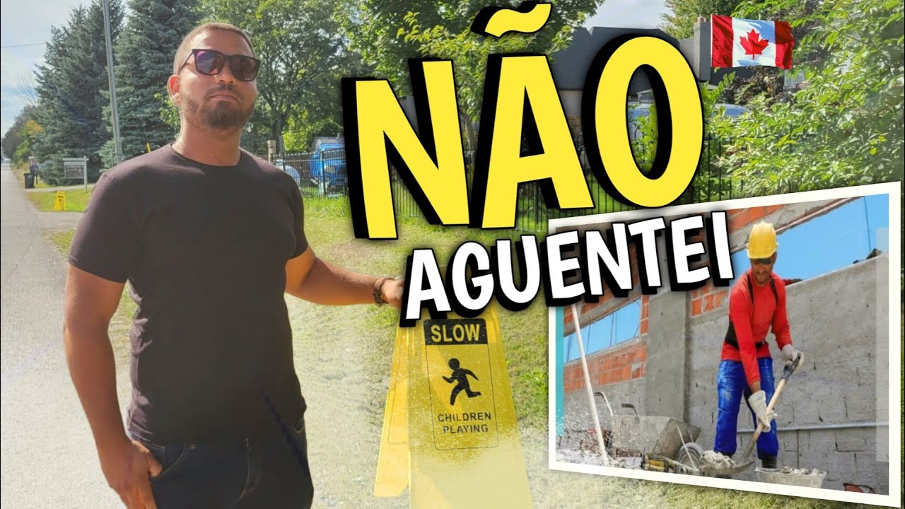 A REALIDADE do Canadá é outra depois que cheguei no trabalho