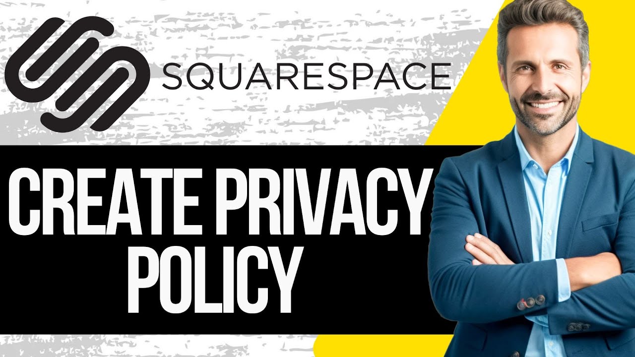 How to Create Privacy & Terms Policy for Squarespace Website | Tutorial 2025