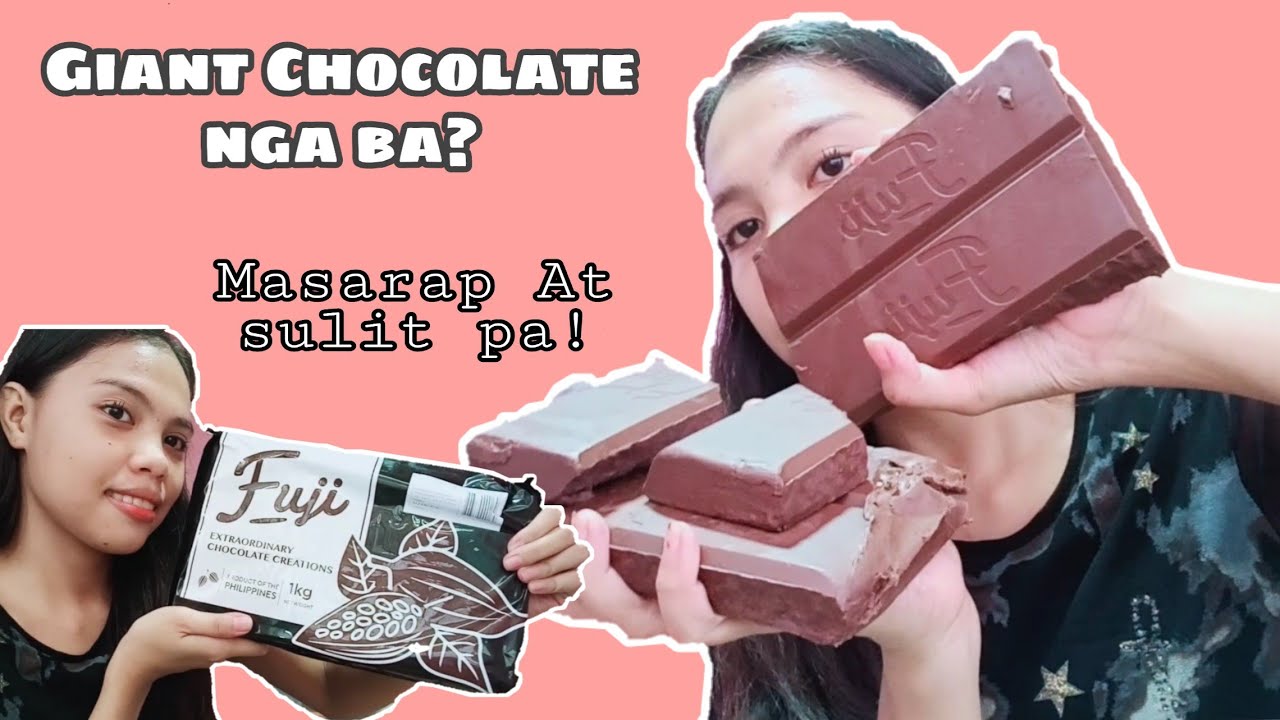 Fuji Chocolate Bar (1kg ) Review / Danelyn Borabo