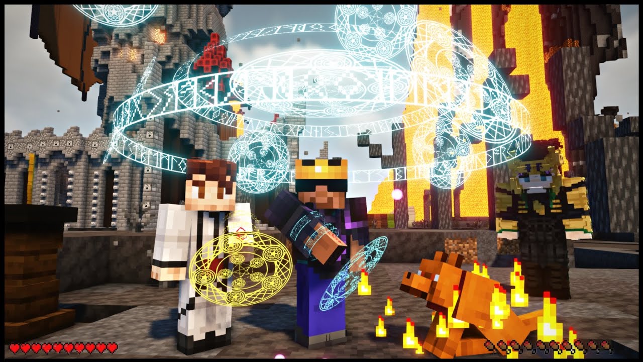 Finally We Tamed FIRE ELEMENTAL WOLF By Fighting CERBERUS In DARK MAGICAL WORLD | E2