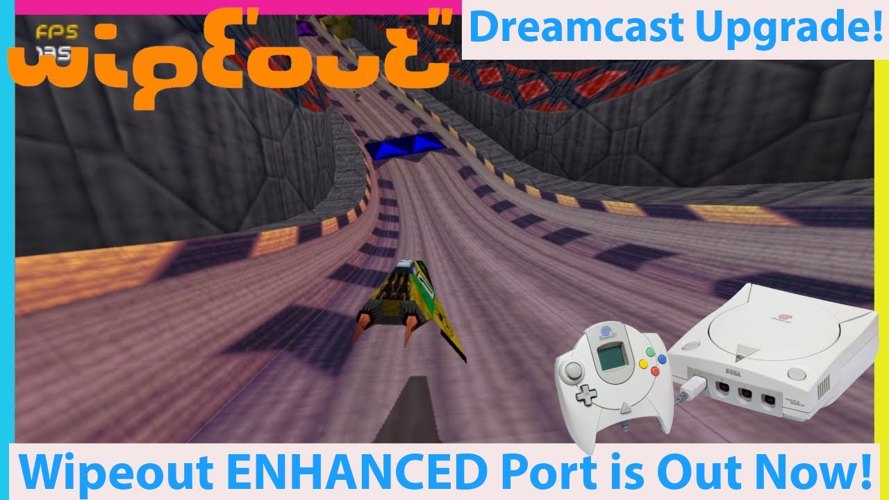 Wipeout Dreamcast Port Gets an Upgrade! The Best Version Now