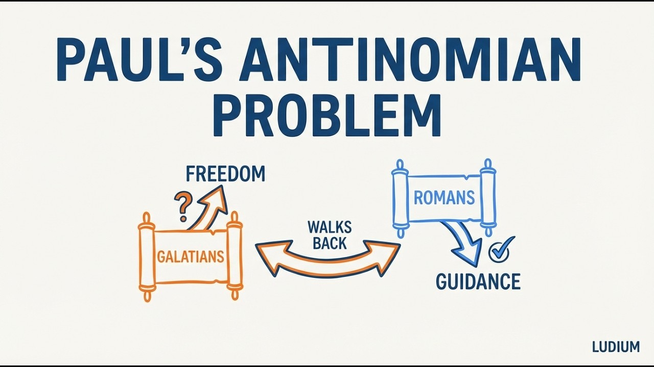 NT 16.4 | Paul's Antinomian Problem: How Romans Walks Back Galatians
