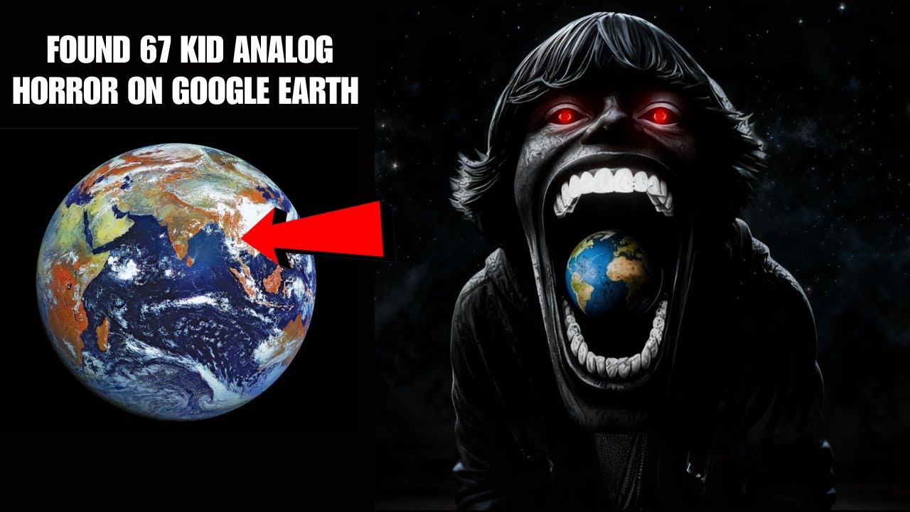 Found 67 KID ANALOG HORROR on Google Earth!