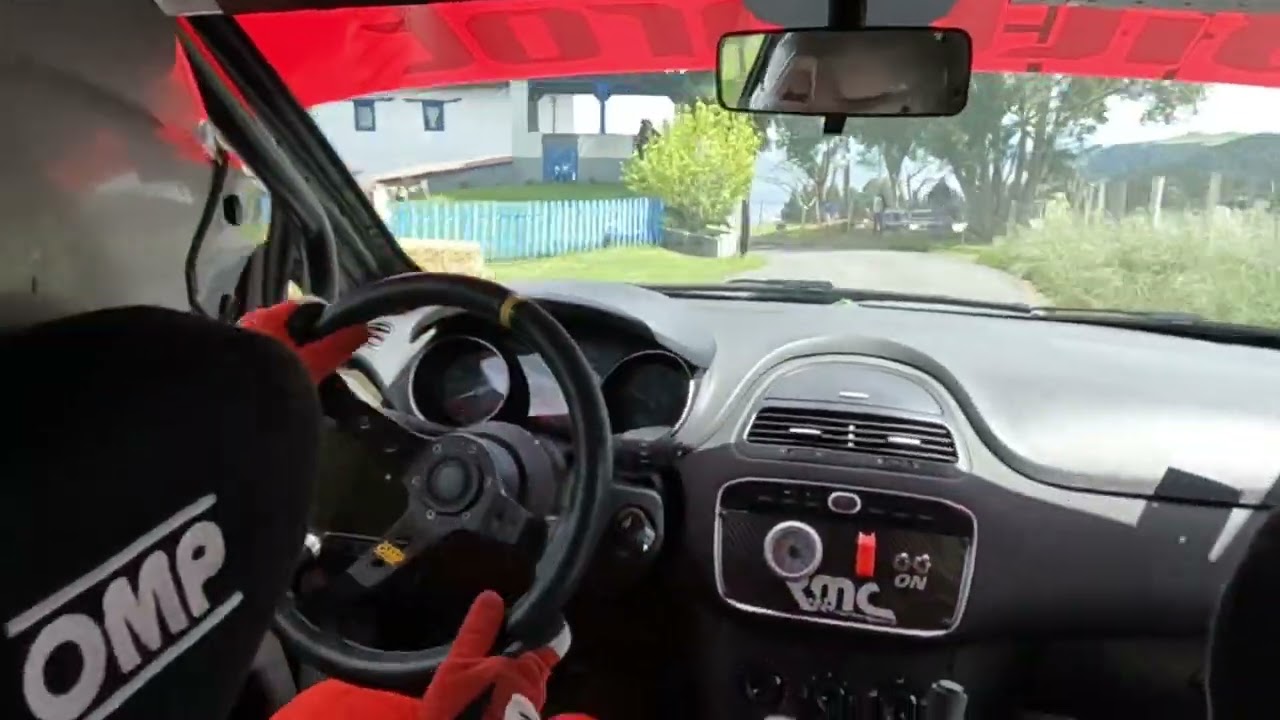 XII Lea Artibai Rally 2024. Natxo Zuloaga-lon Ugaldebere. Abarth Punto Evo. Tc4 Lekeitio - Ondarroa.